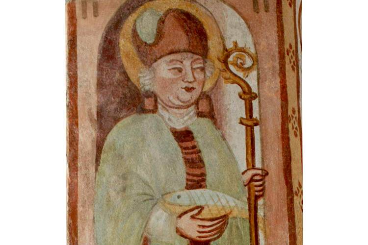 Quelle: Bartholomäus von Lack, Der hl. Benno, um 1530, St. Nikolauskirche Godešič, Slowenien